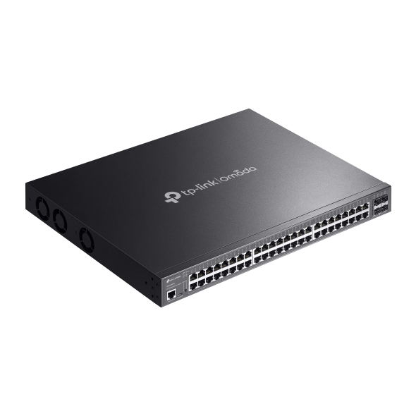 TP-LINK SG3452XMPP Omada 48-Port Gigabit 4-Port 10GE SFP+ L2+ Managed Switch 40x PoE+ 8x PoE++