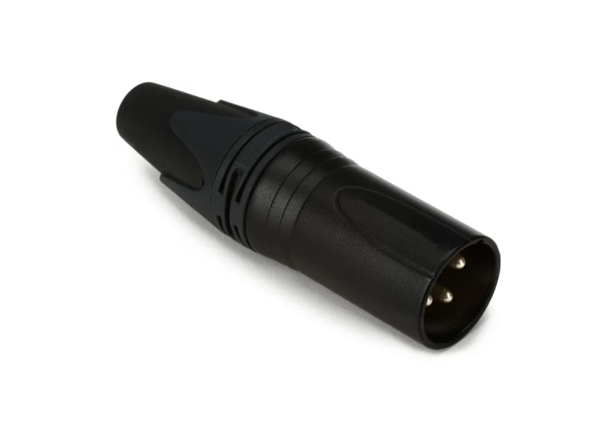 Equip Kabelverbinder 3-Polig Stecker schwarz