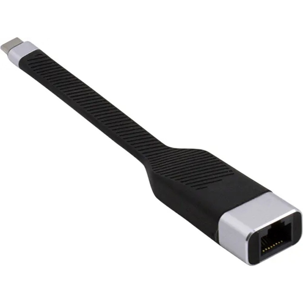 Techly Flexibler Adapter Typ C auf RJ45