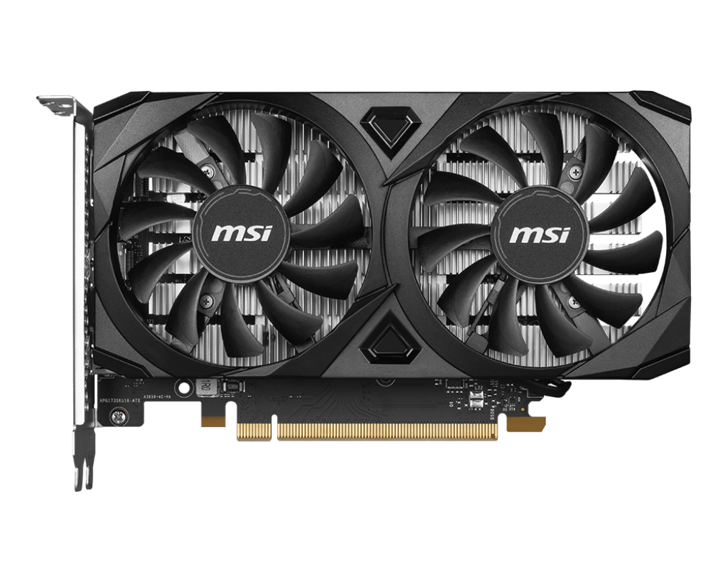 MSI RTX3050 VENTUS 2X E OC 6GB GDDR6 HDMI DVI DP