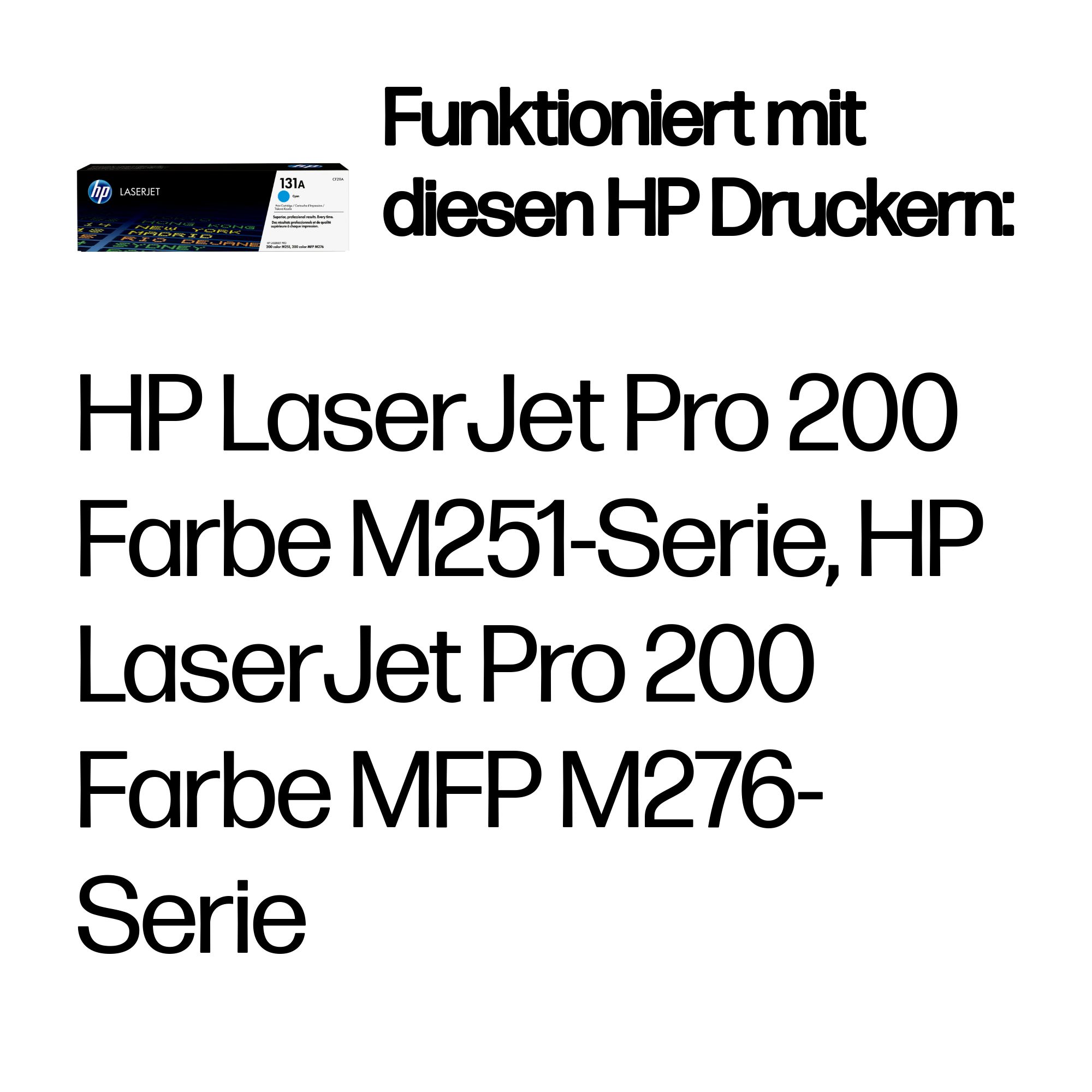 HP 131A (CF211A) cyan Tonerkartusche