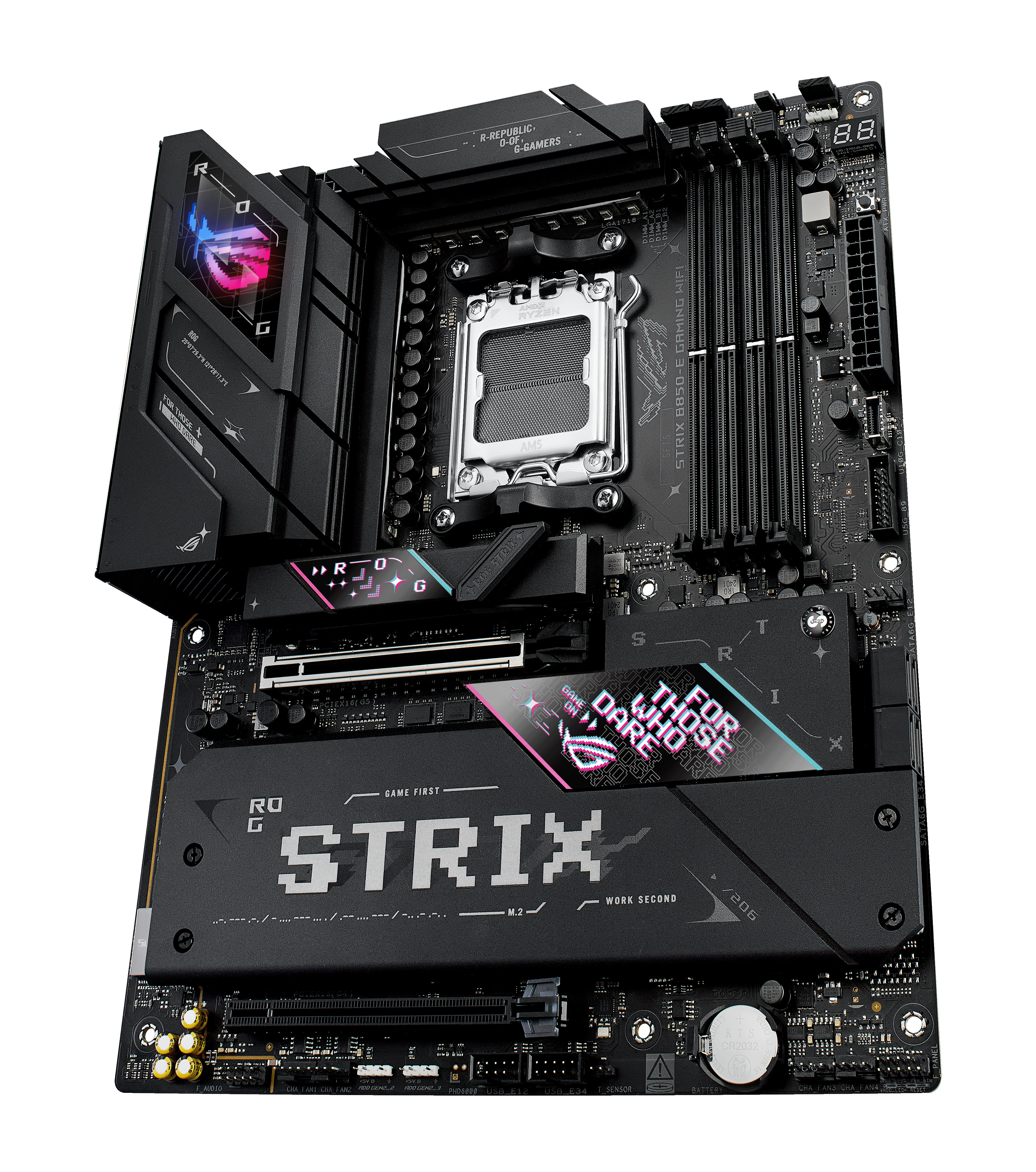ASUS ROG STRIX B850-E GAMING WIFI AM5 DDR5 ATX MB 1xHDMI 1xDP 5xM.2 4xSATA