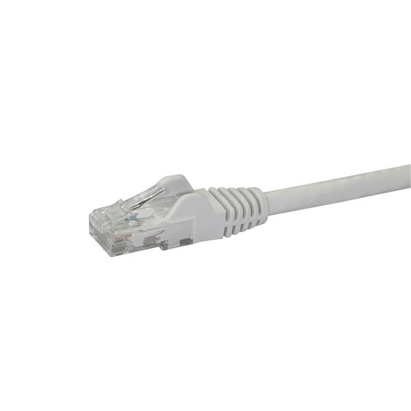 STARTECH.COM 10m Cat6 Patch Cable with Snagless RJ45 Connectors - White - Cat 6 Ethernet Patch Cable - 10 m UTP Cat6 Patch Cord