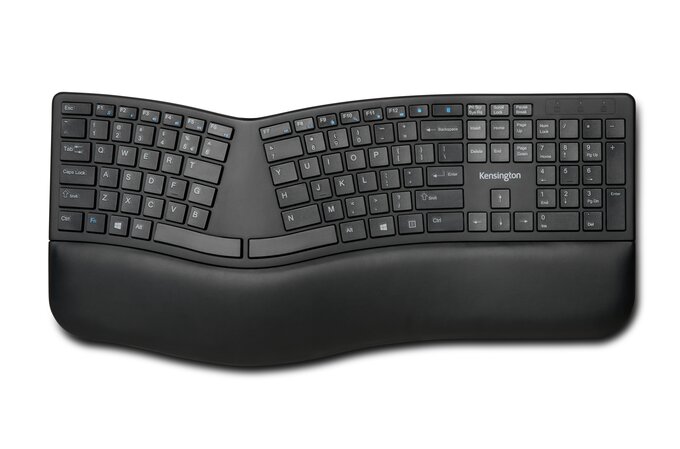 Kensington Pro Fit® ergonomische Tastatur kabellos schwarz