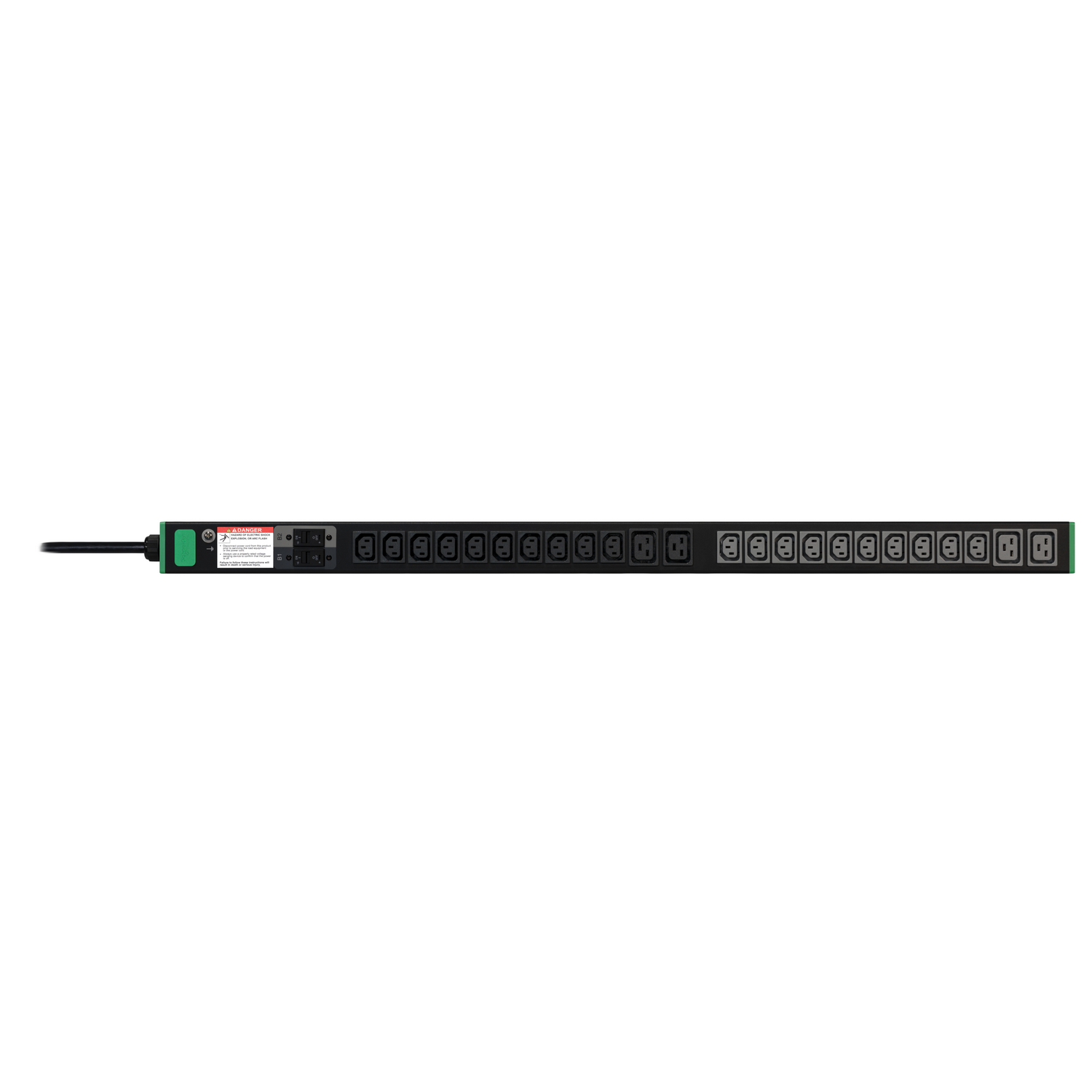 APC Easy Rack PDU Basic vertikal 1-phasig 7,4 kW 230 V 32 A 20 x C13- und 4 x C19-Steckdosen IEC60309-Stecker
