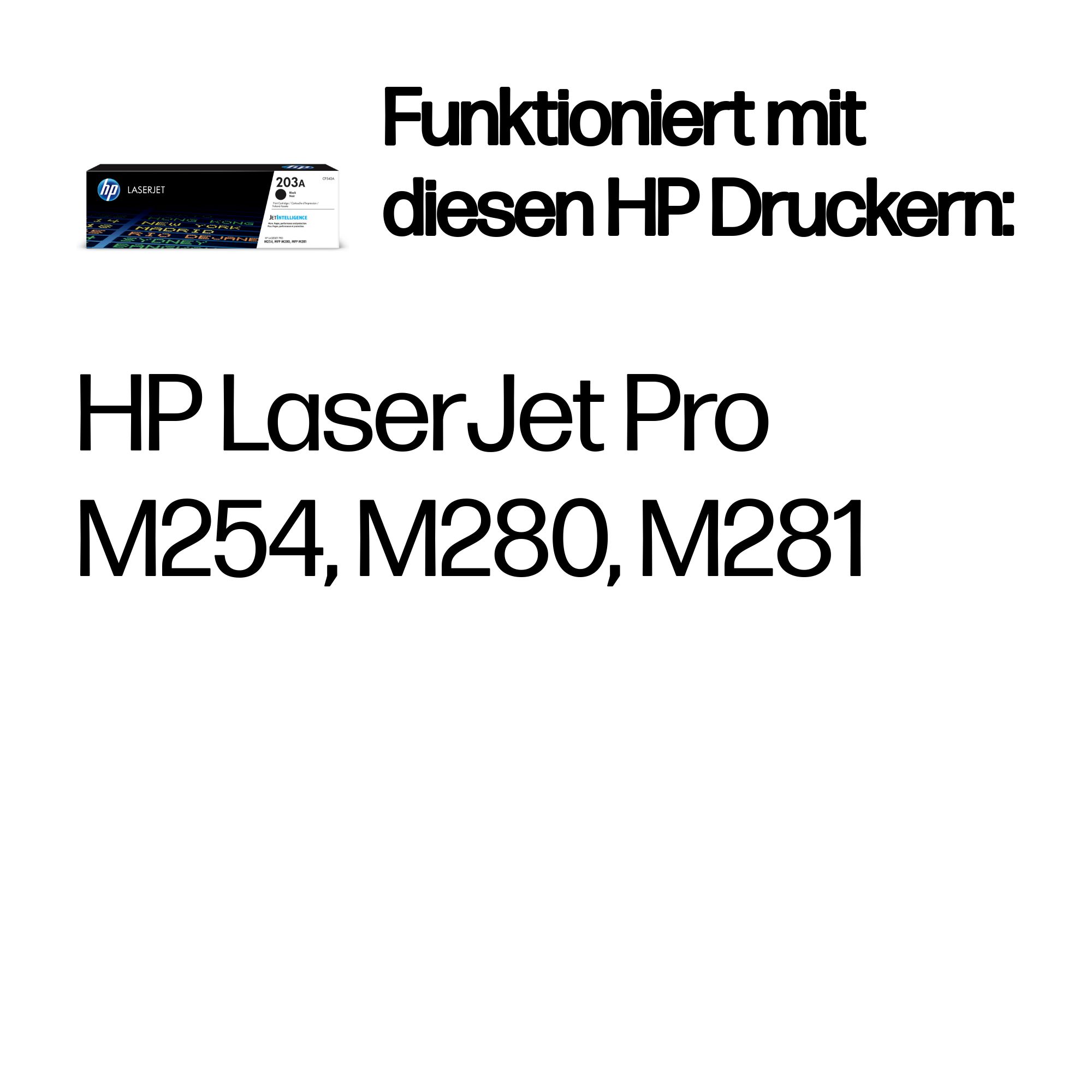 HP 203A Schwarz LaserJet Tonerpatrone