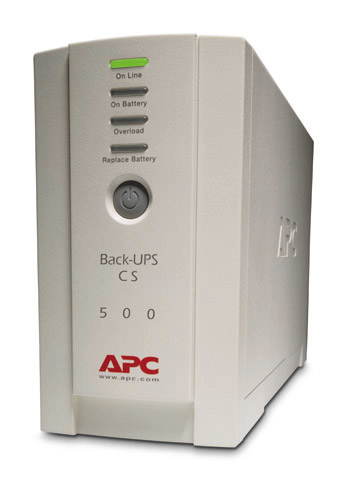 APC BK500EI Back-UPS 500, 230V, Batterie 12V, 7.0Ah