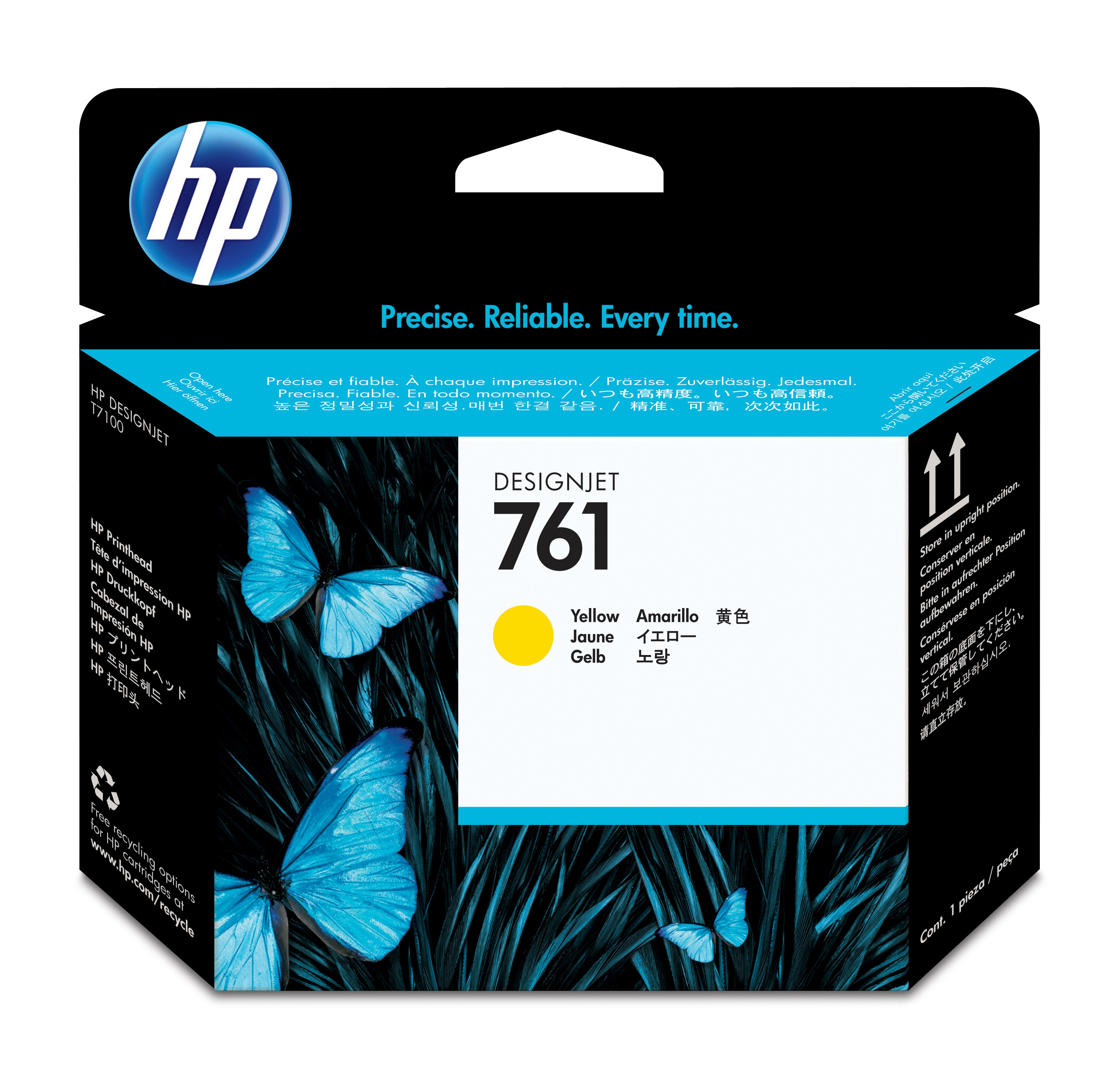 HP 761(CH645A) gelb Druckkopf