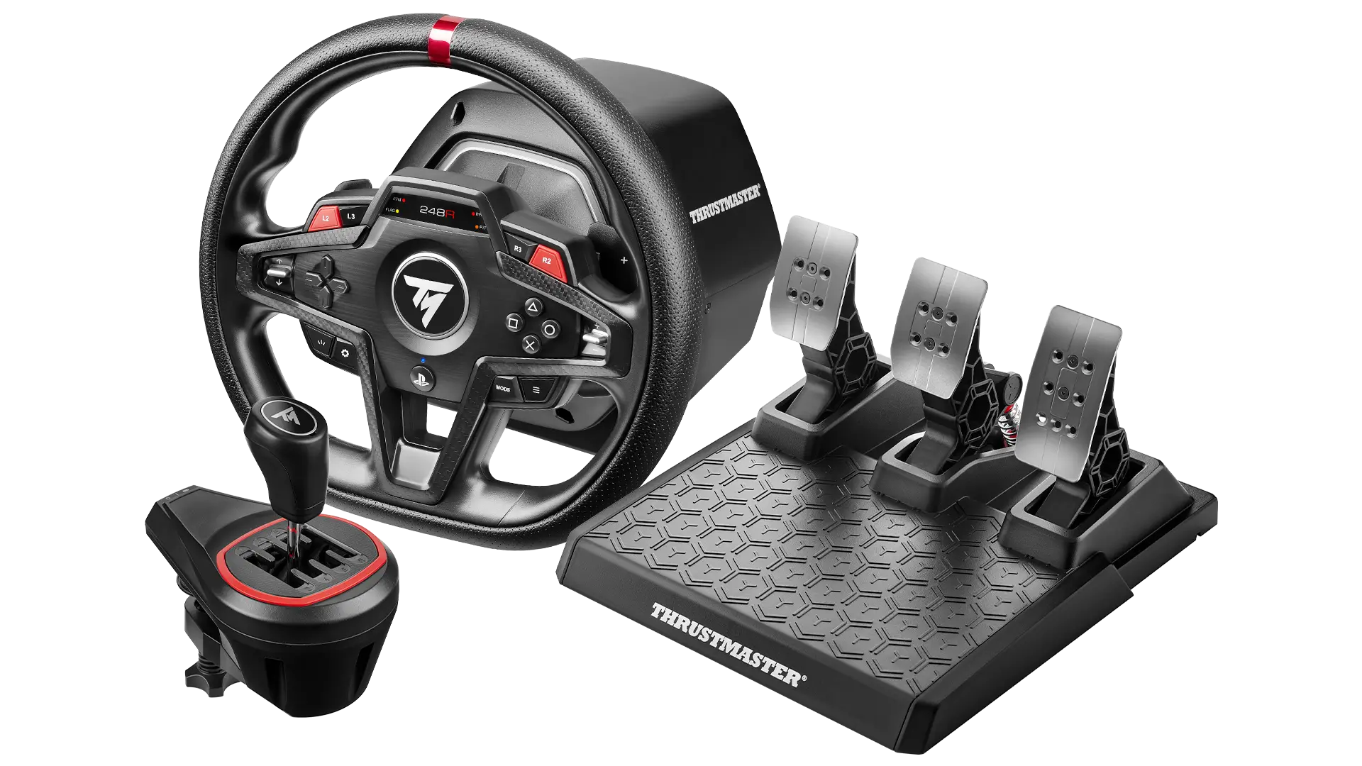 Lenkrad Thrustm. T248R Shifter Pack FF Wheel (PS5/PC) retail