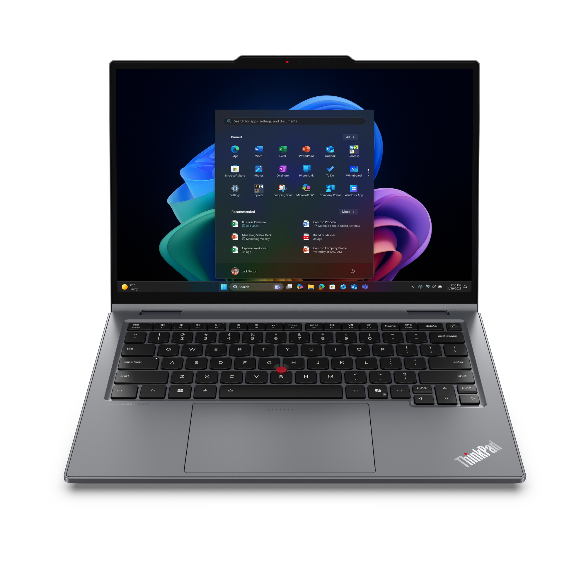TP X1 2-IN1 G11 CU7-355 32GB 1TB SSD 14.0 WUXGA T. W11P 5G