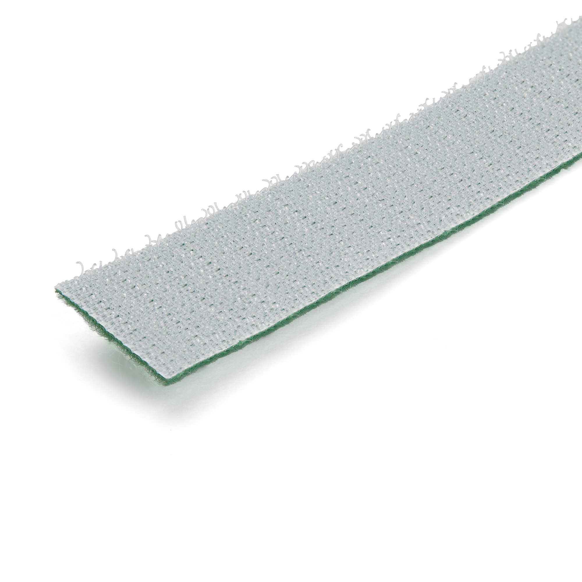 HOOK AND LOOP ROLL 25FT. - GREEN - RESUABLE