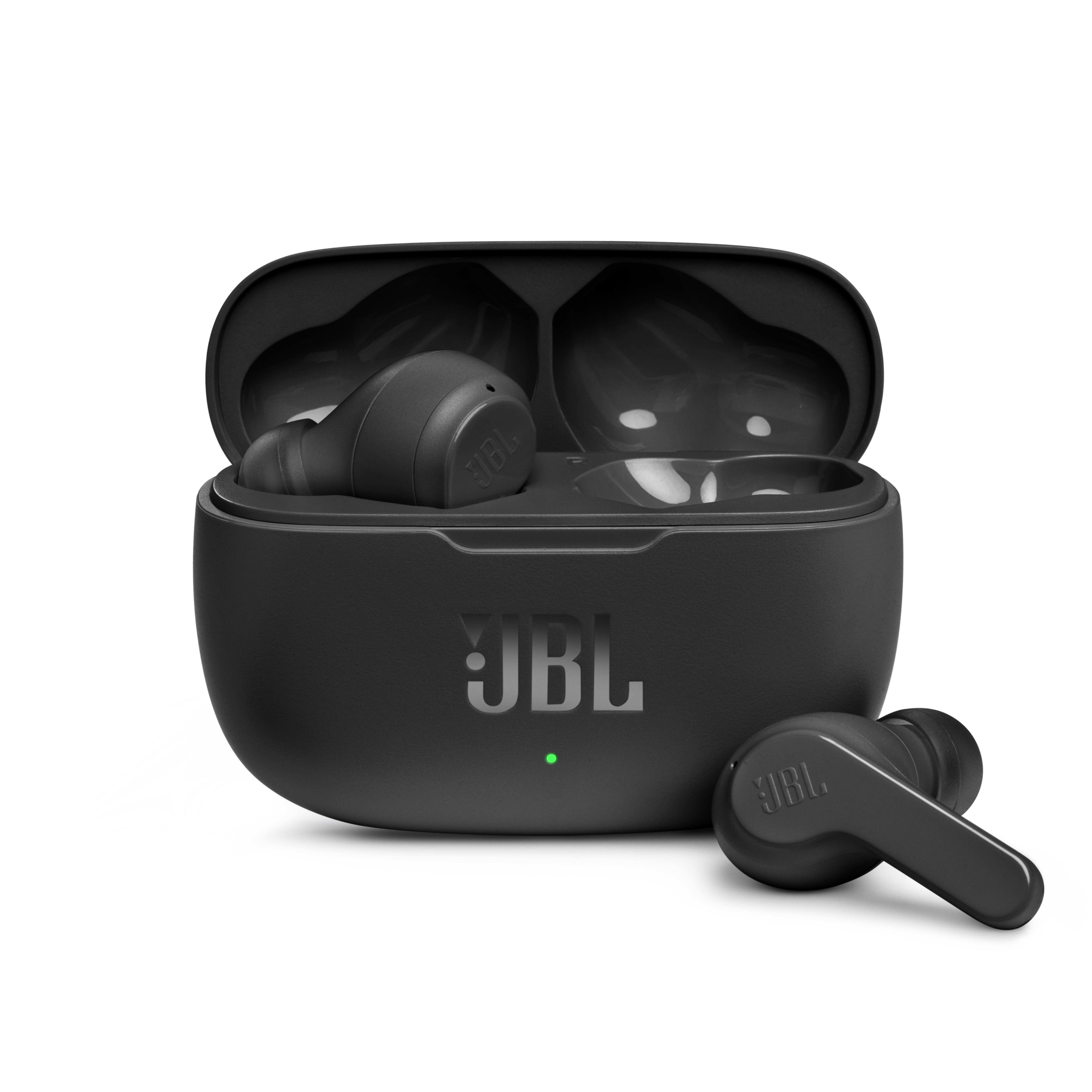 JBL Wave 200 TWS True-Wireless In-Ear Bluetooth-Kopfhörer incl. Ladecase, black