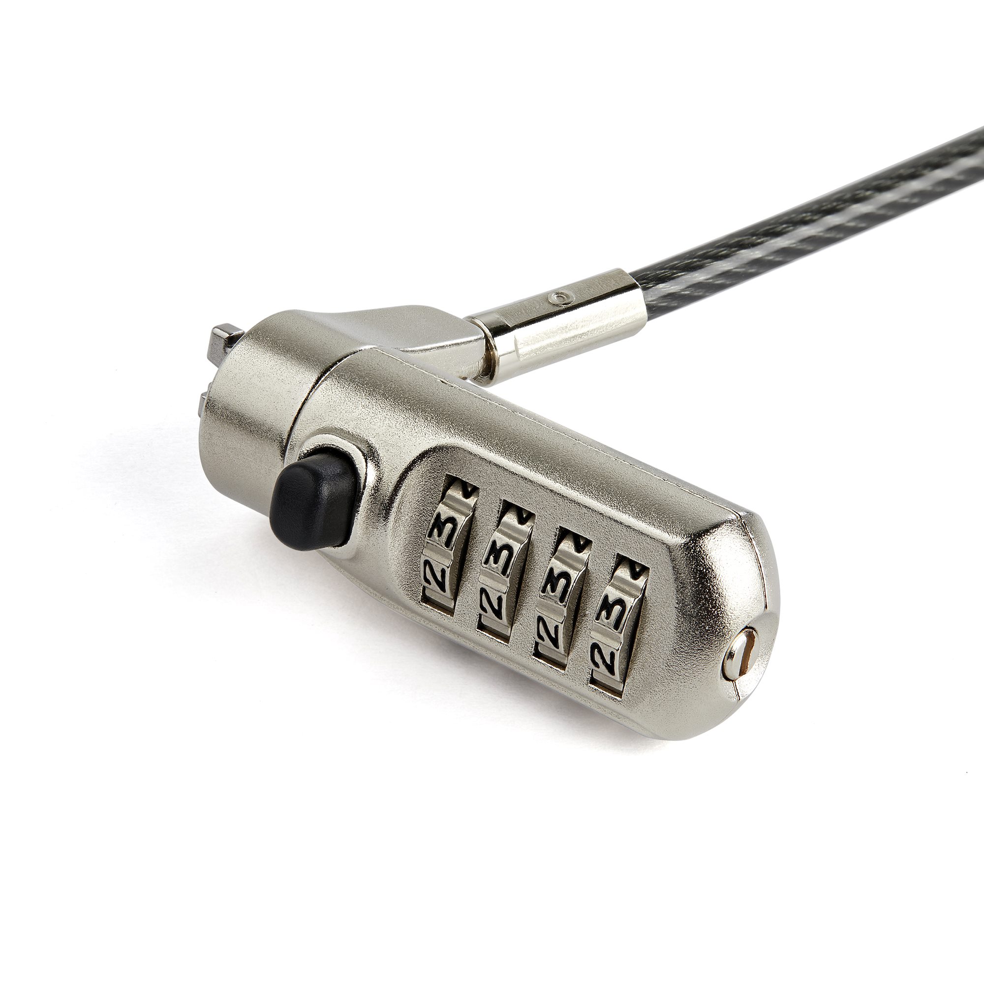 StarTech.com Laptopschloss 2 m Kabel Nano lock Schwarz