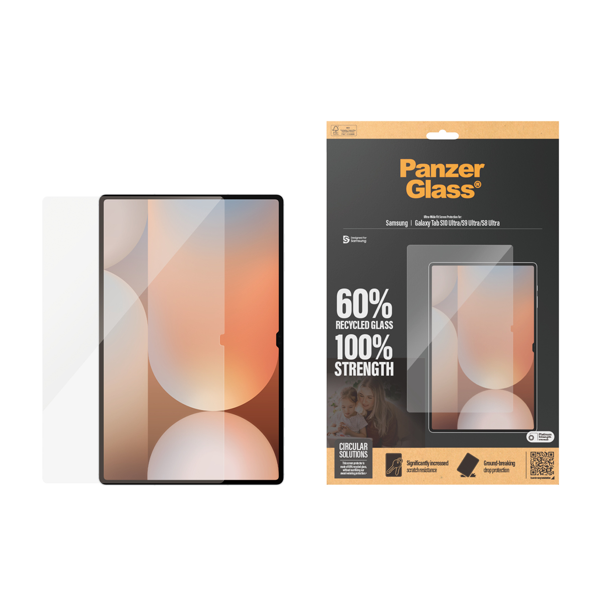 PANZERGLASS SCREEN PROTECTOR SAMSUNG GALAXY TAB S8 ULTRA S9 U