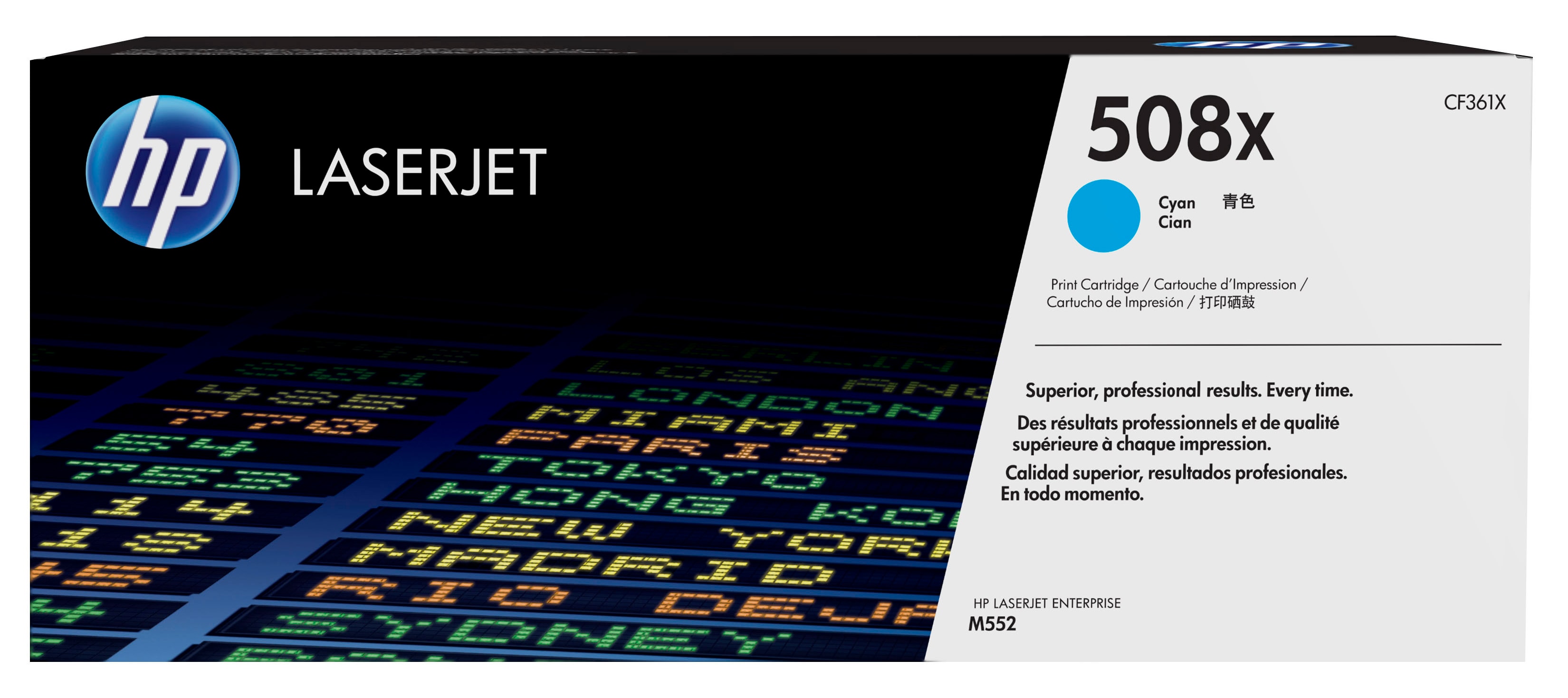 HP 508X Cyan LaserJet Tonerpatrone