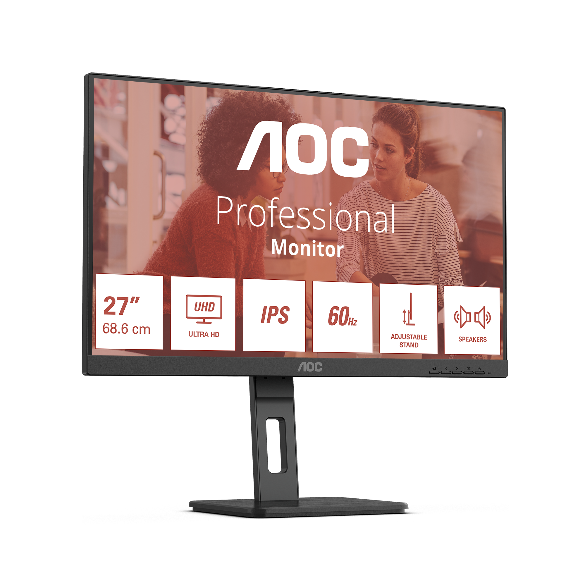 AOC 68,6cm (27) U27E3UF 16:09 2xHDMI+DP+USB 4K Lift black