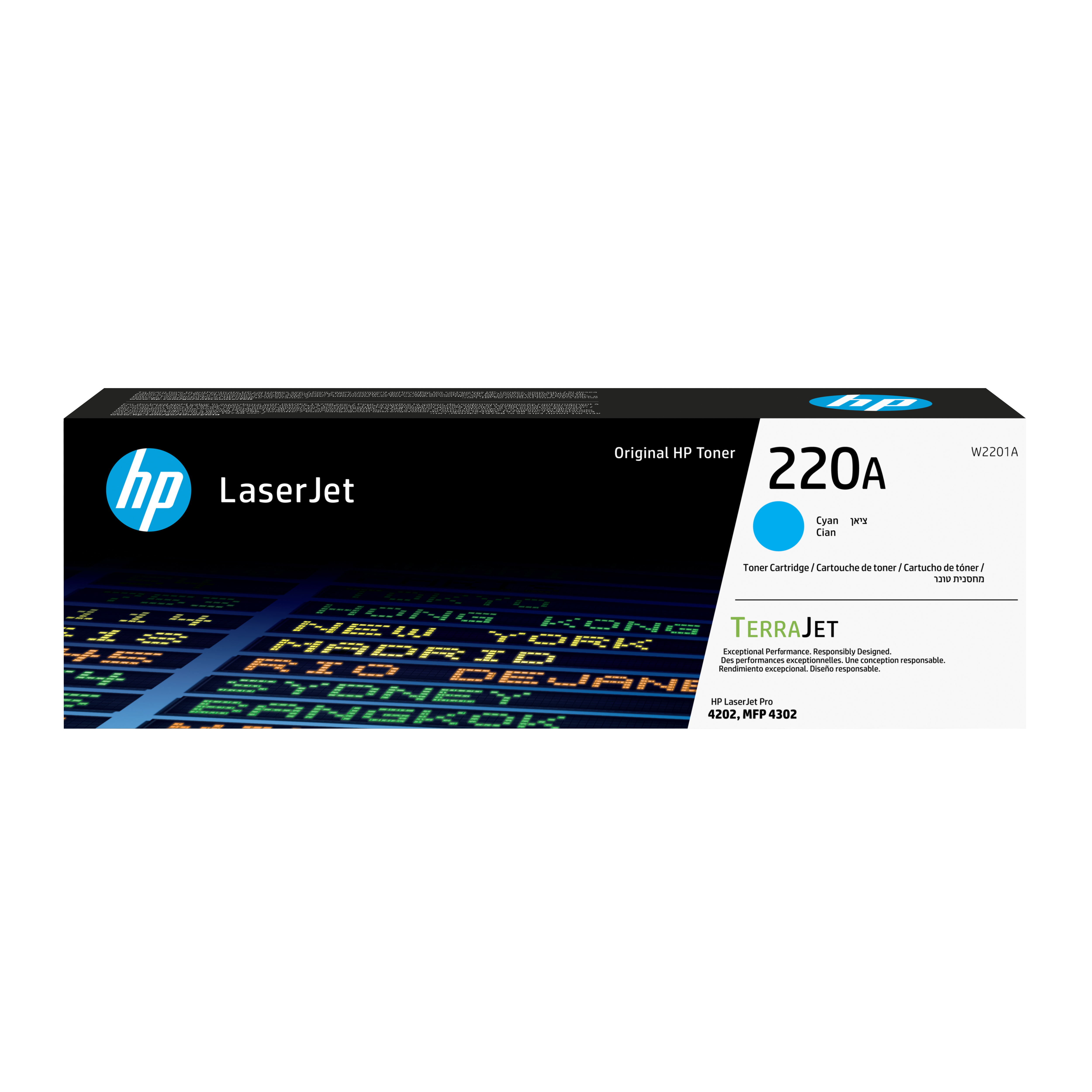 HP 220A Cyan LaserJet Tonerpatrone