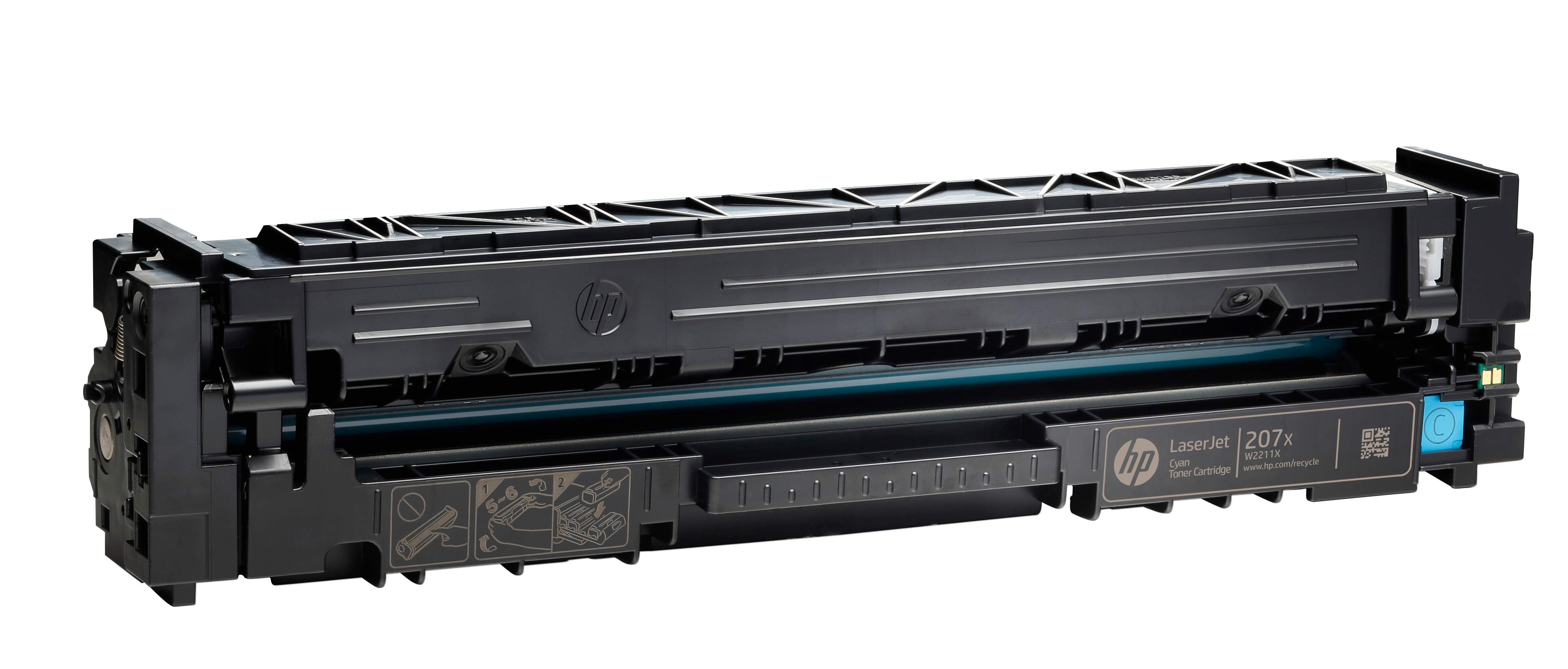 HP 207X Cyan LaserJet Tonerpatrone