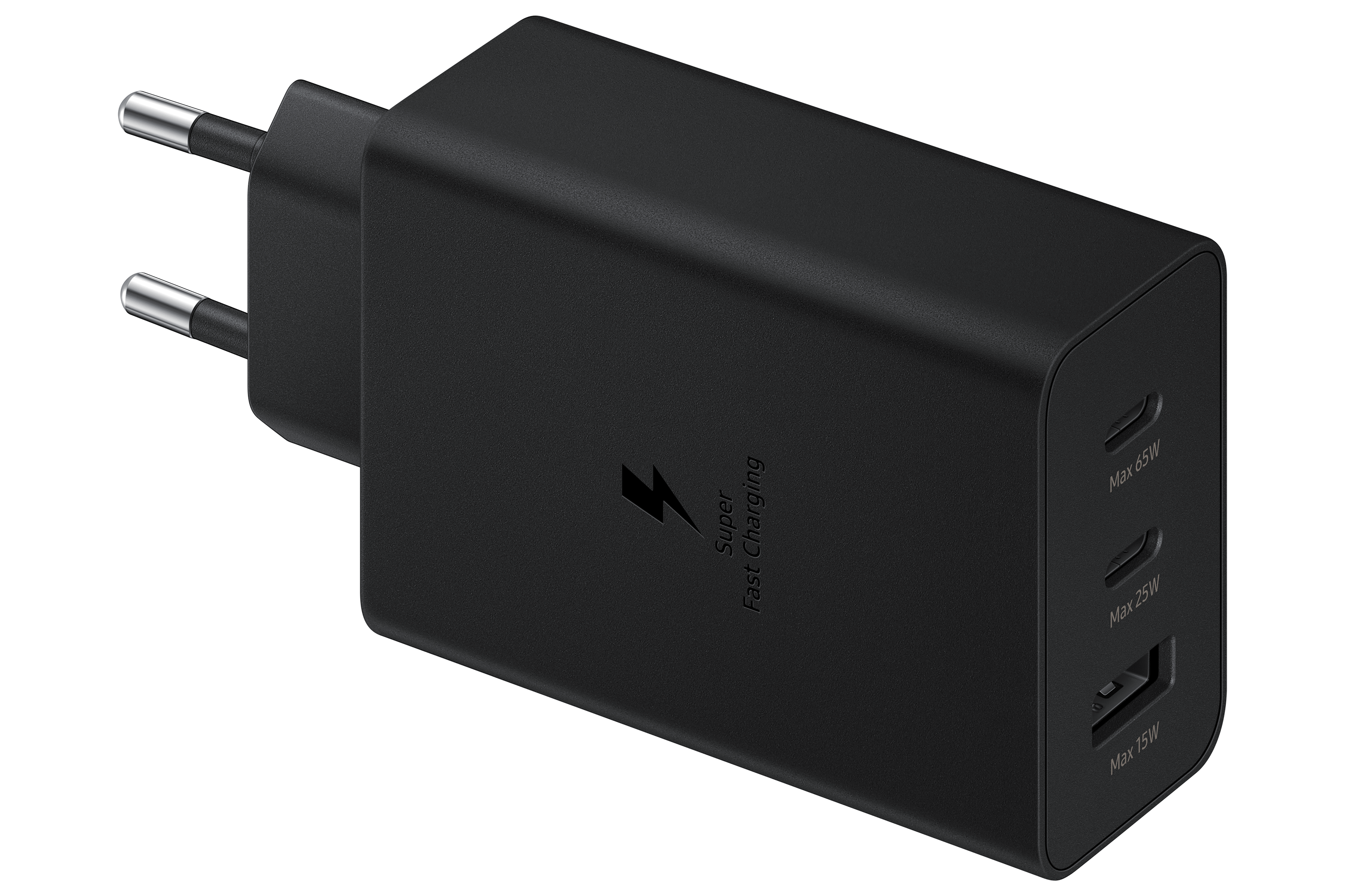 Samsung EP-T6530 - Netzteil - 65 Watt - 2 x USB-C - schwarz
