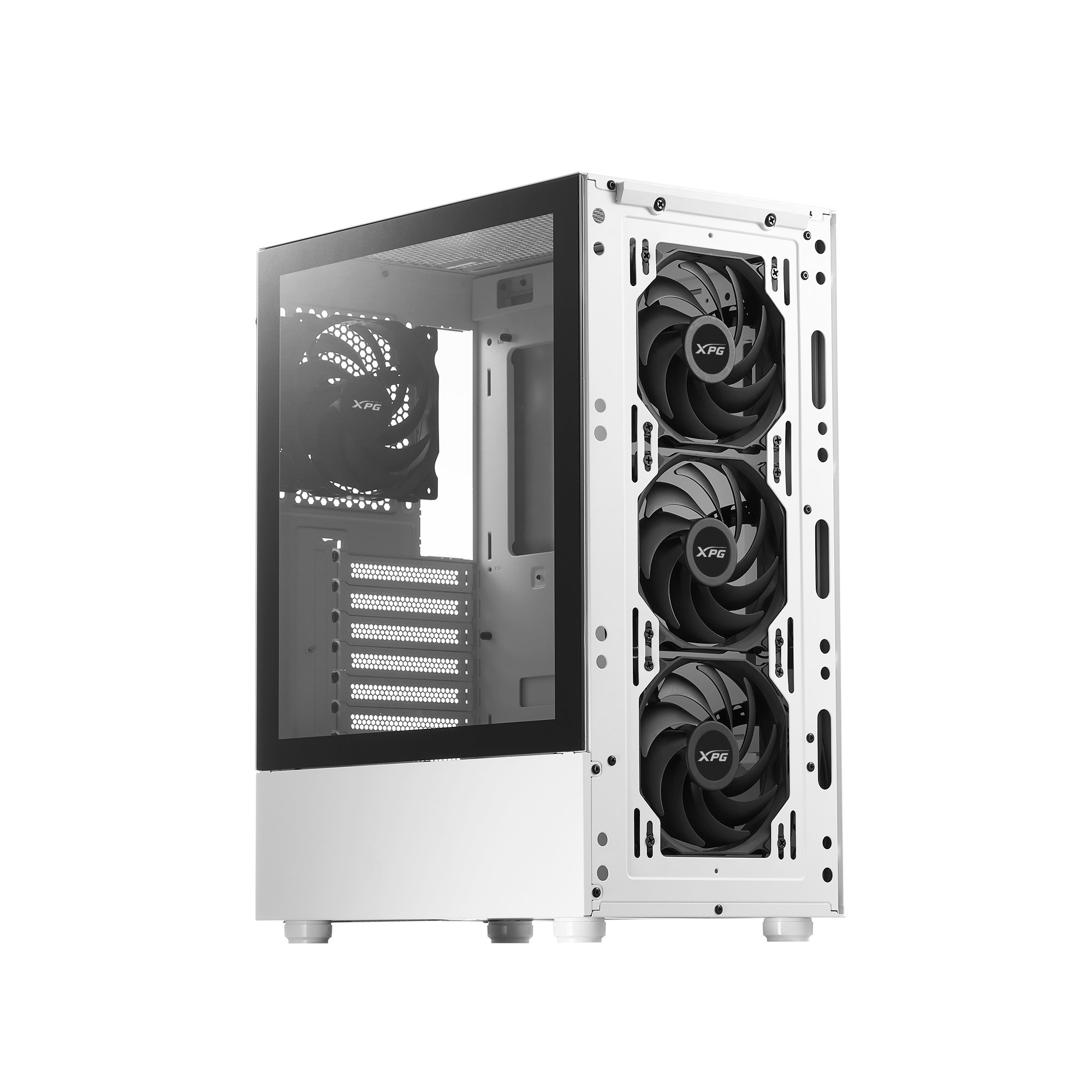 Geh XPG VALOR MESH (ATX) Midi Tower weiß retail