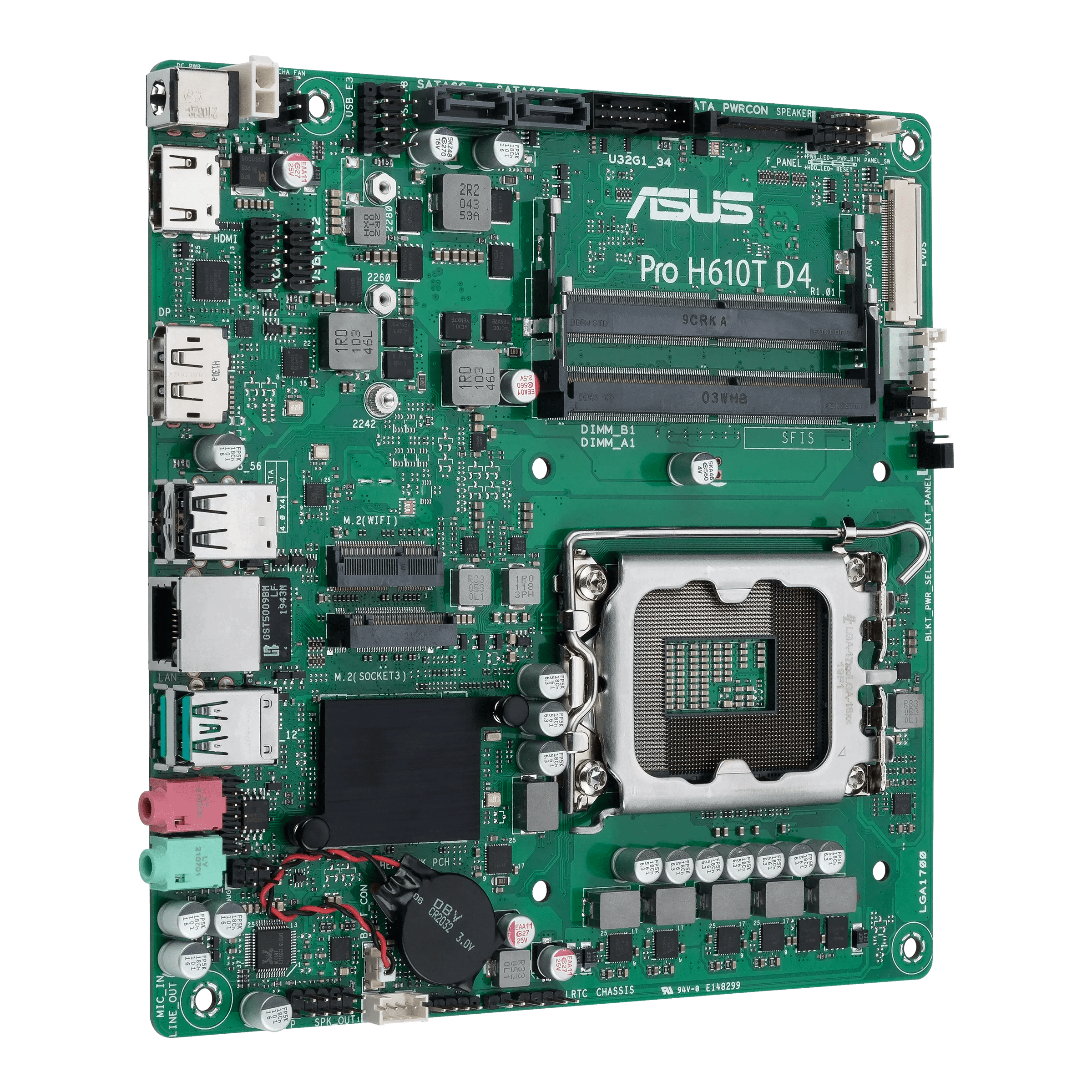 PRO H610T D4-CSM, Mainboard