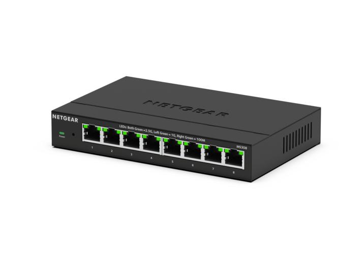 8-PORT 2.5G UNMANAGED SWITCH MULTI-GIGABIT METAL FANLESS