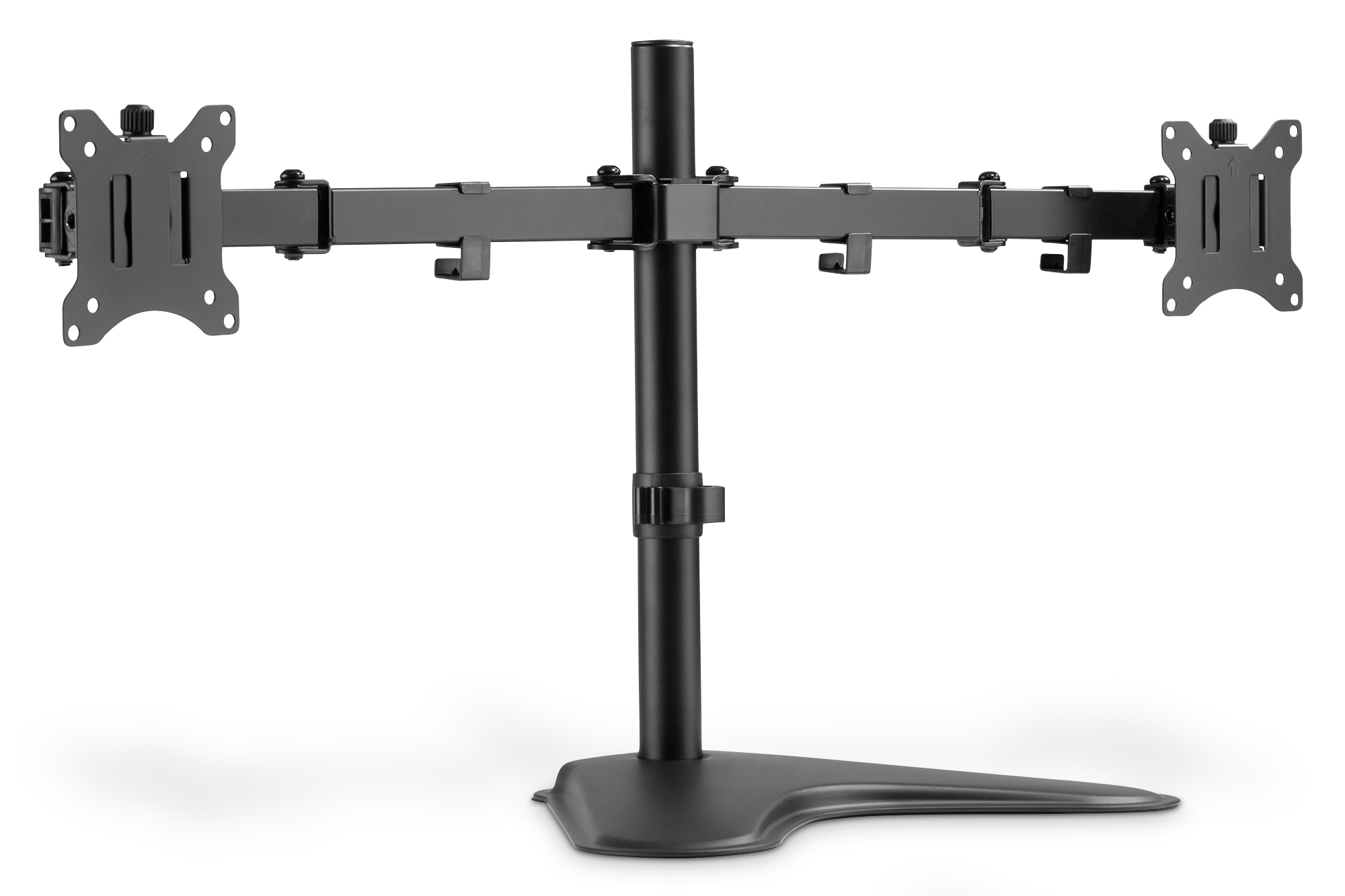 DIGITUS Tischfuss 15-32 2TFT 4Gelenke schwarz Max.8KG