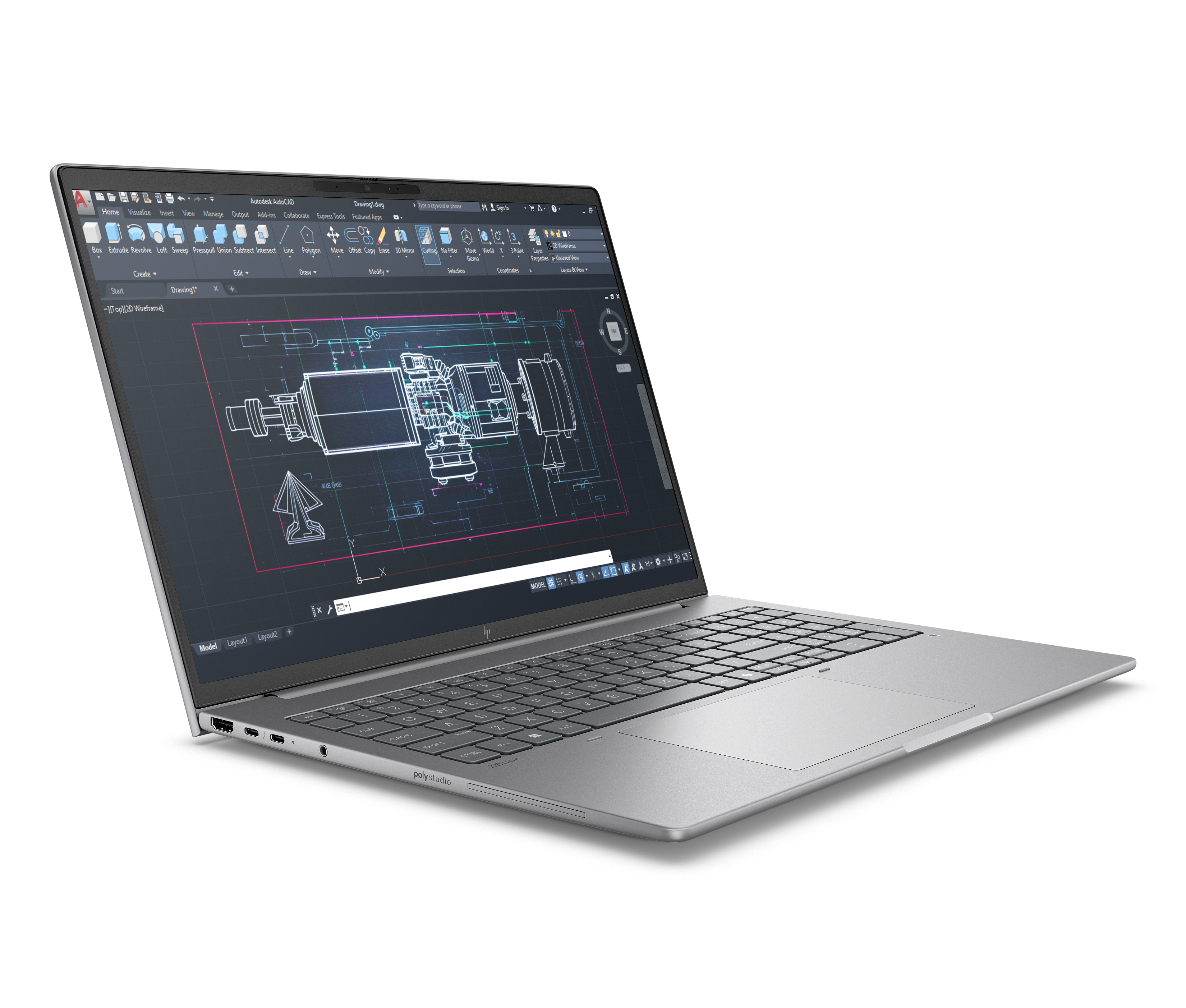 HP ZBook 8 G1i Intel Core Ultra 7 255H 40,64cm 16Zoll WUXGA 32GB 1TB/SSD NVIDIA RTX 500 Ada 4GB W11P 3J Gar (DE)