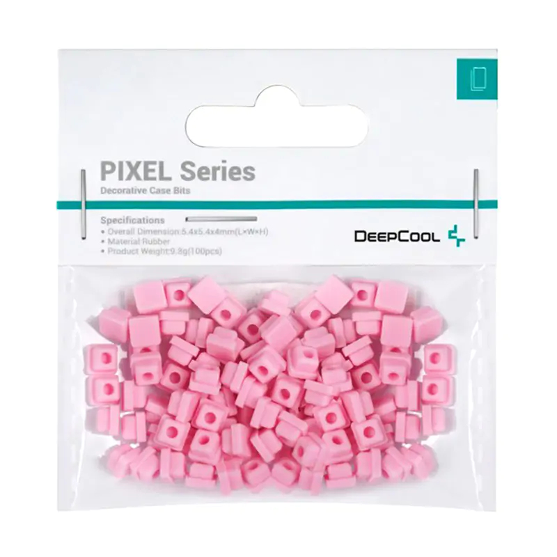 PIXEL Series rosa, Dekoration