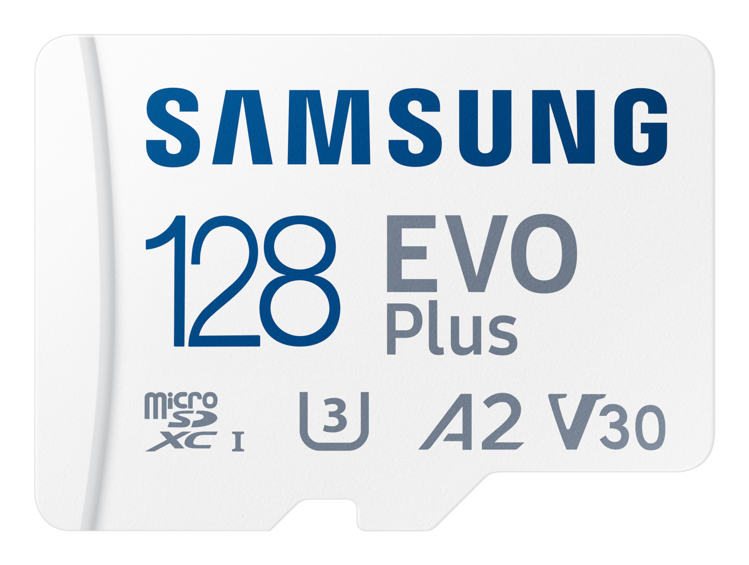 SAMSUNG Speicherkarte microSD EVO PLUS (2024), 128 GB, 1 St.