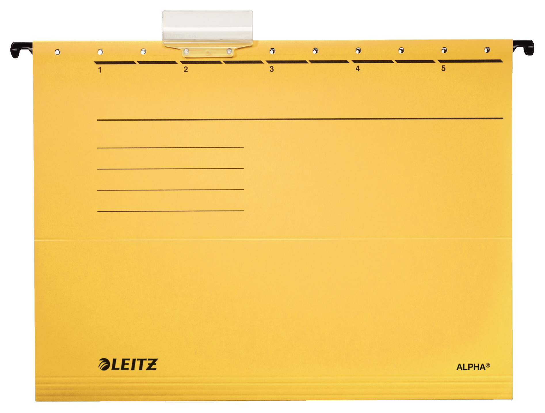LEITZ Hängemappen ALPHA® 1985 gelb, 5 St.