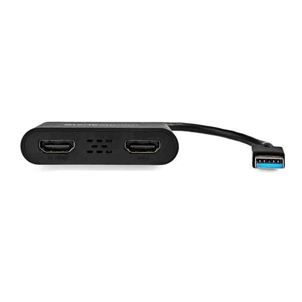 STARTECH.COM USB to Dual HDMI Adapter - 4K