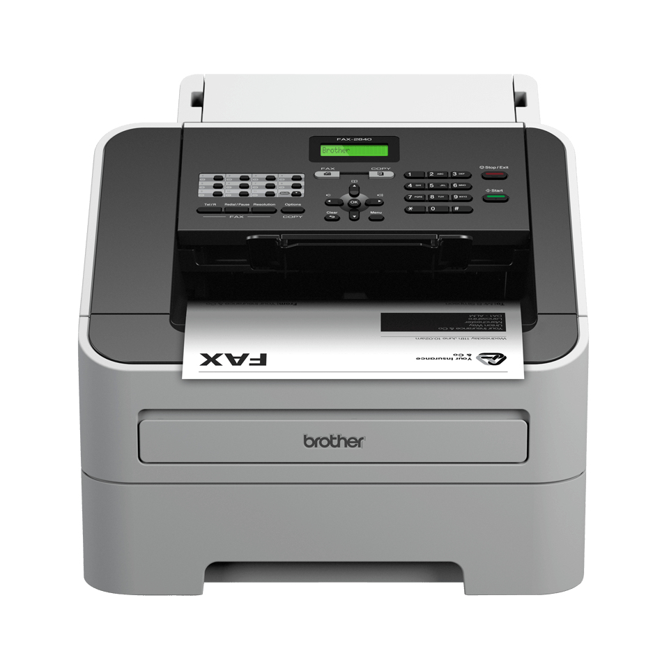 FAX-2840 LASERFAX 33600 BPS 250SHTS 30-SHT- ADF