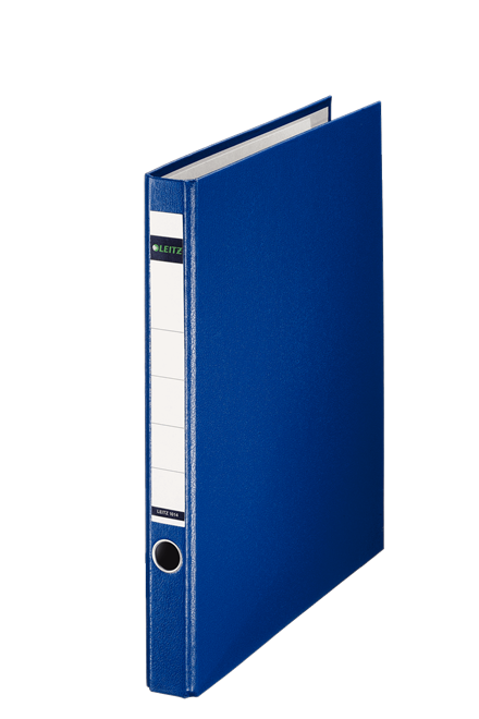 LEITZ 1014 Ringbuch 2-Ringe blau 3,5 cm DIN A4, 1 St.