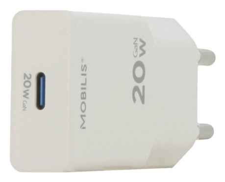 Mobilis Energia Charger 20W Wall Charger USB-C white