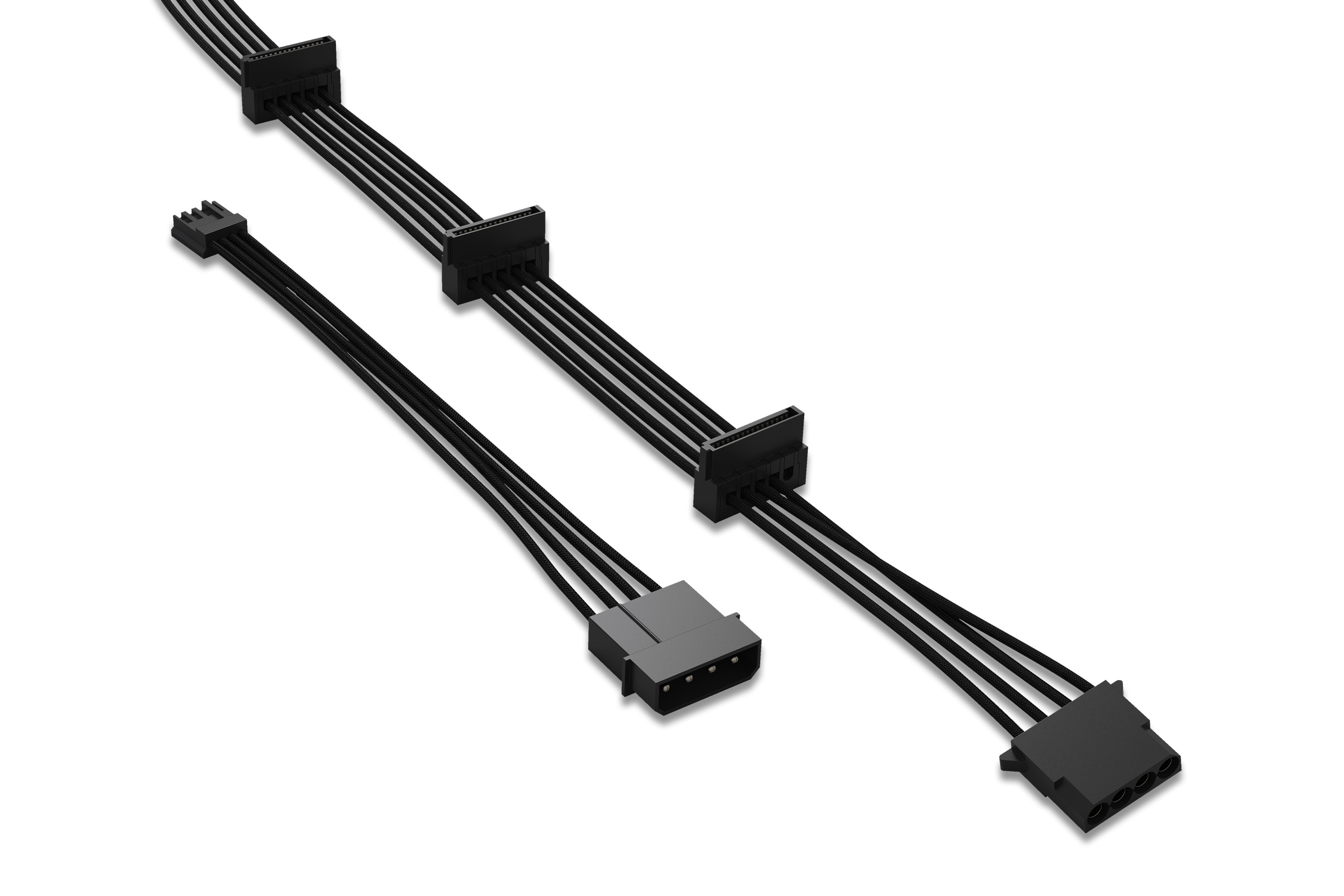 3x S-ATA + 1x HDD / FDD 70cm, Kabel