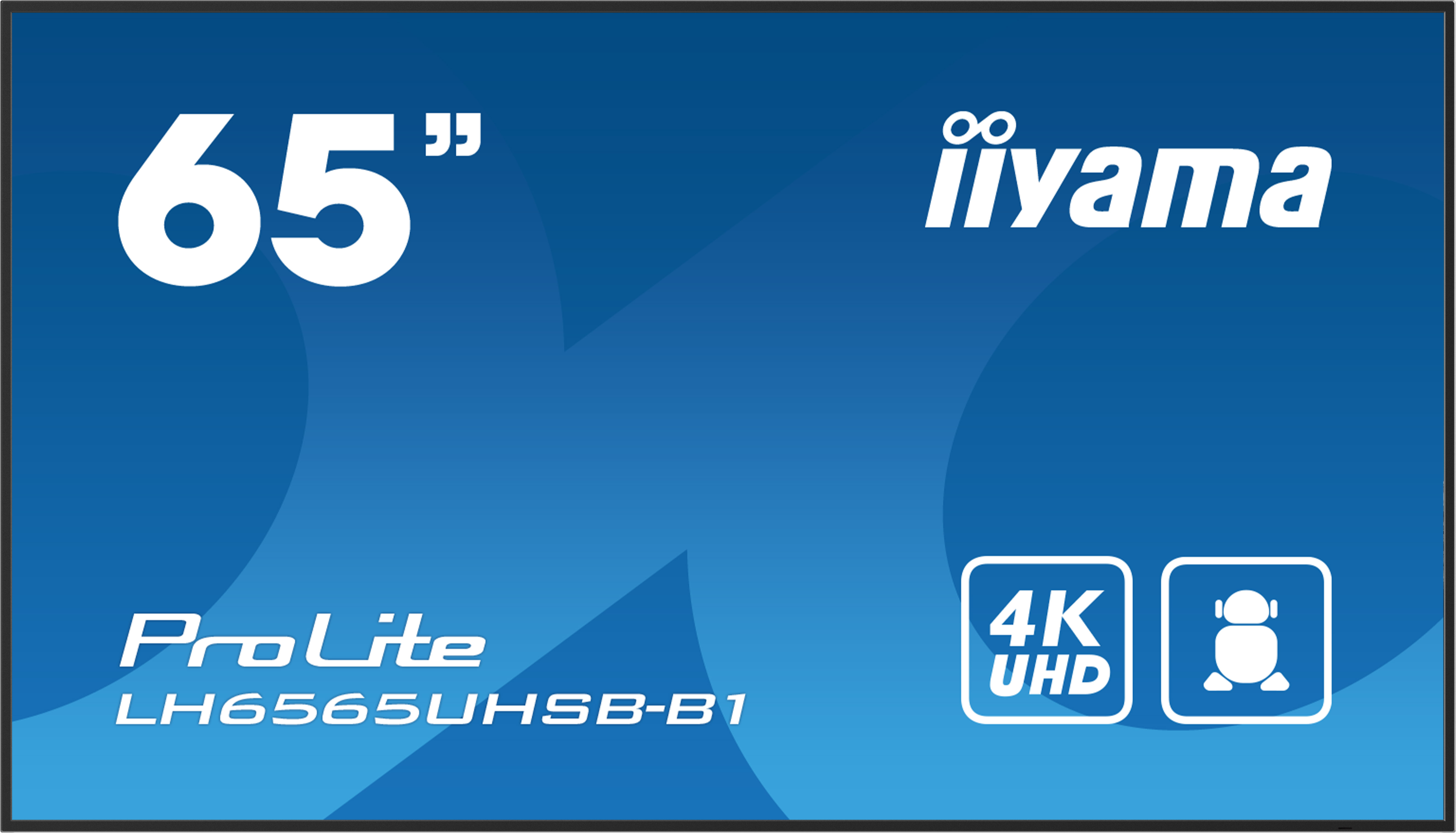 IIYAMA LH6565UHSB-B1 165,1cm 65Zoll 3840x2160 UHD VA panel 800cd/m2 1200:1 Static Contrast 8ms Landscape or Portrait mode