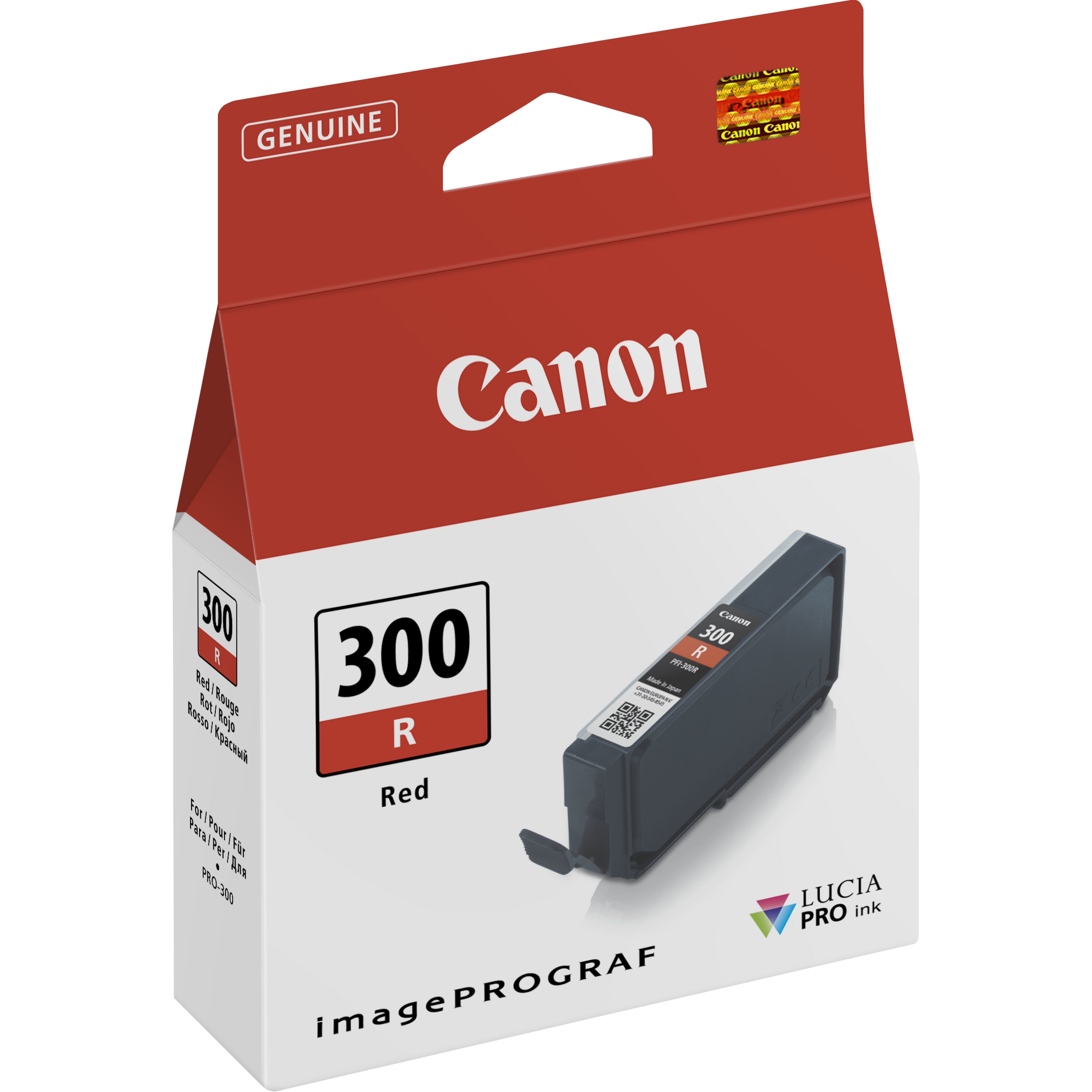 Canon PFI-300 rot Druckerpatrone