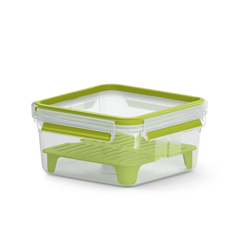 emsa Lunchbox CLIP & GO XL transparent 1,3 l, 1 St.