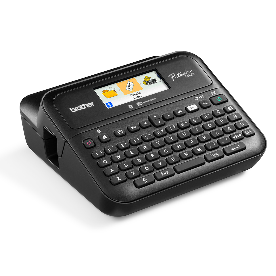 P-TOUCH D610BTVP UNTIL 14MM USB W. ADAPTER/CASE/CABLE/TAPECATR.