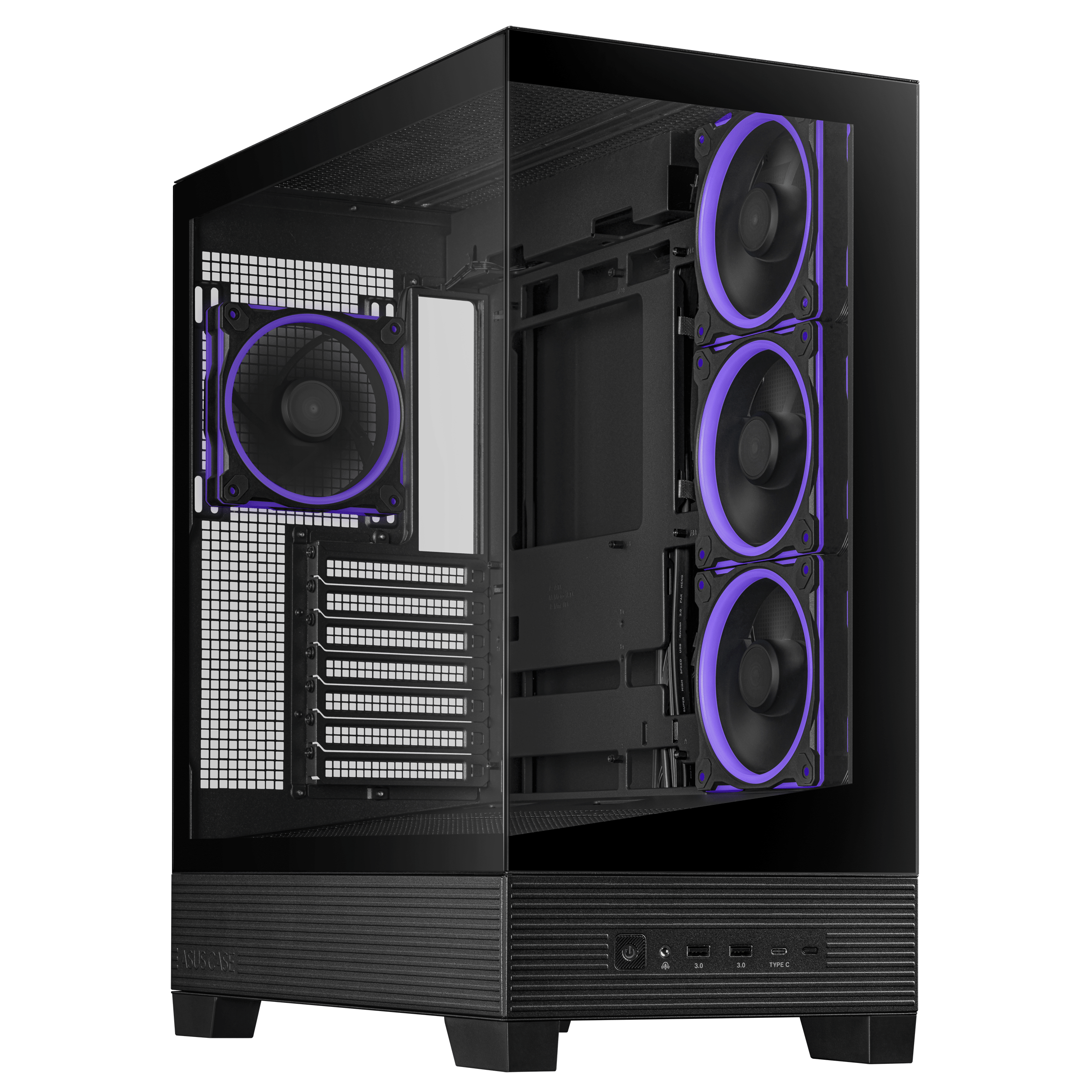 ASUS GEH A31 PLUS TG ARGB BLACK