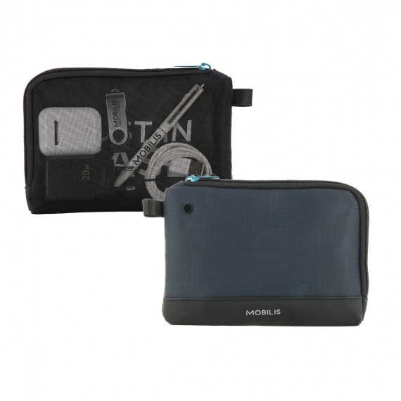 EXECUTIVE 4 ACCESSORIES POUCH - 40PERC RECYCLED