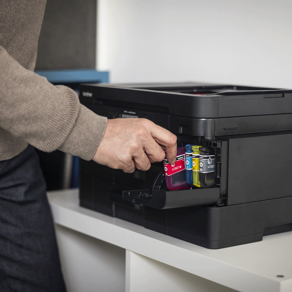 brother LC-527XLVAL schwarz, cyan, magenta, gelb Druckerpatronen, 4er-Set