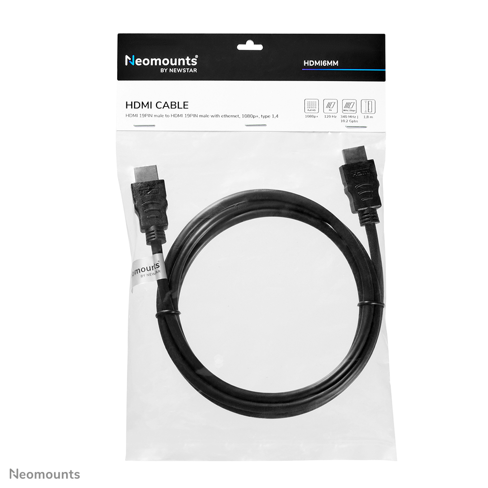 NEOMOUNTS HDMI 1.3 cable High speed HDMI 19 pins M/M 2 meter