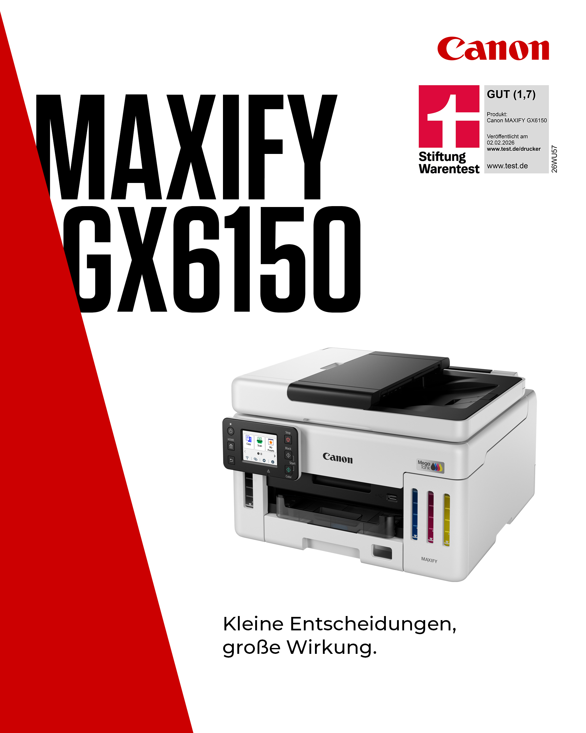 MAXIFY GX6150 3-IN-1 MEGATANK