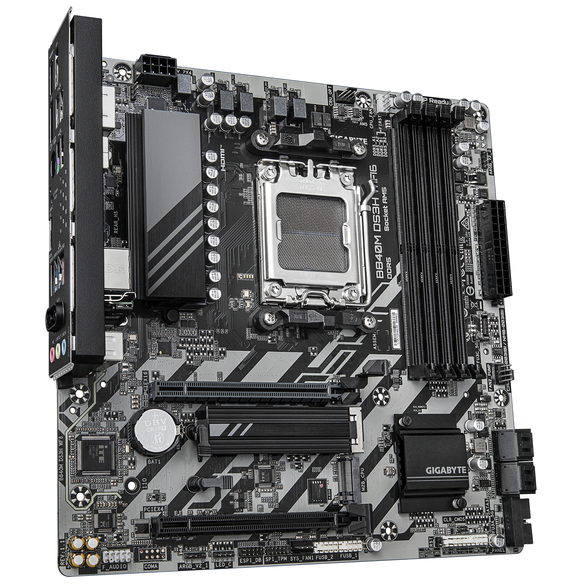 B840M DS3H WIFI6, Mainboard