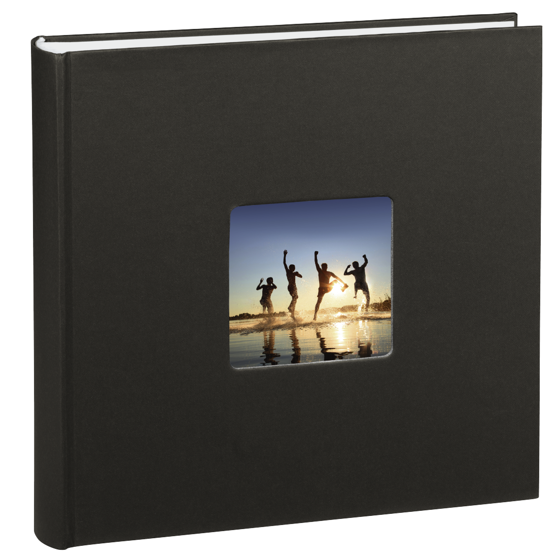 hama Fotoalbum Fine Art Jumbo neutral 30,0 x 30,0 cm, 100 weiße Seiten