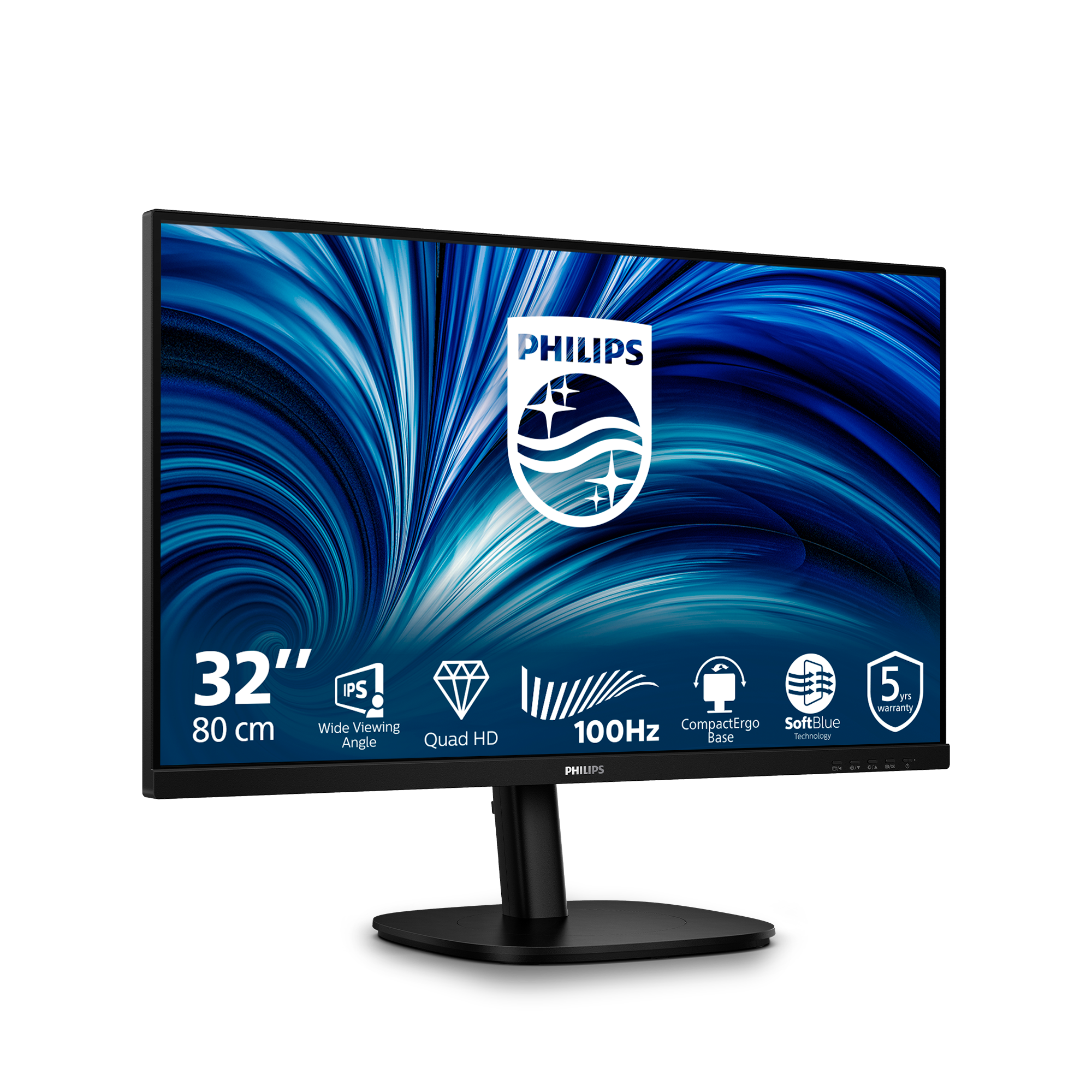 Philips 80,0cm (31,5) 32B2N3500 16:09 2xHDMI+DP+USB black