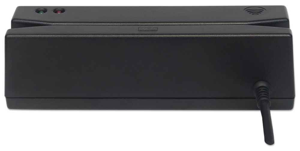 MANHATTAN Magnetkartenleser USB Drei Spuren Leser