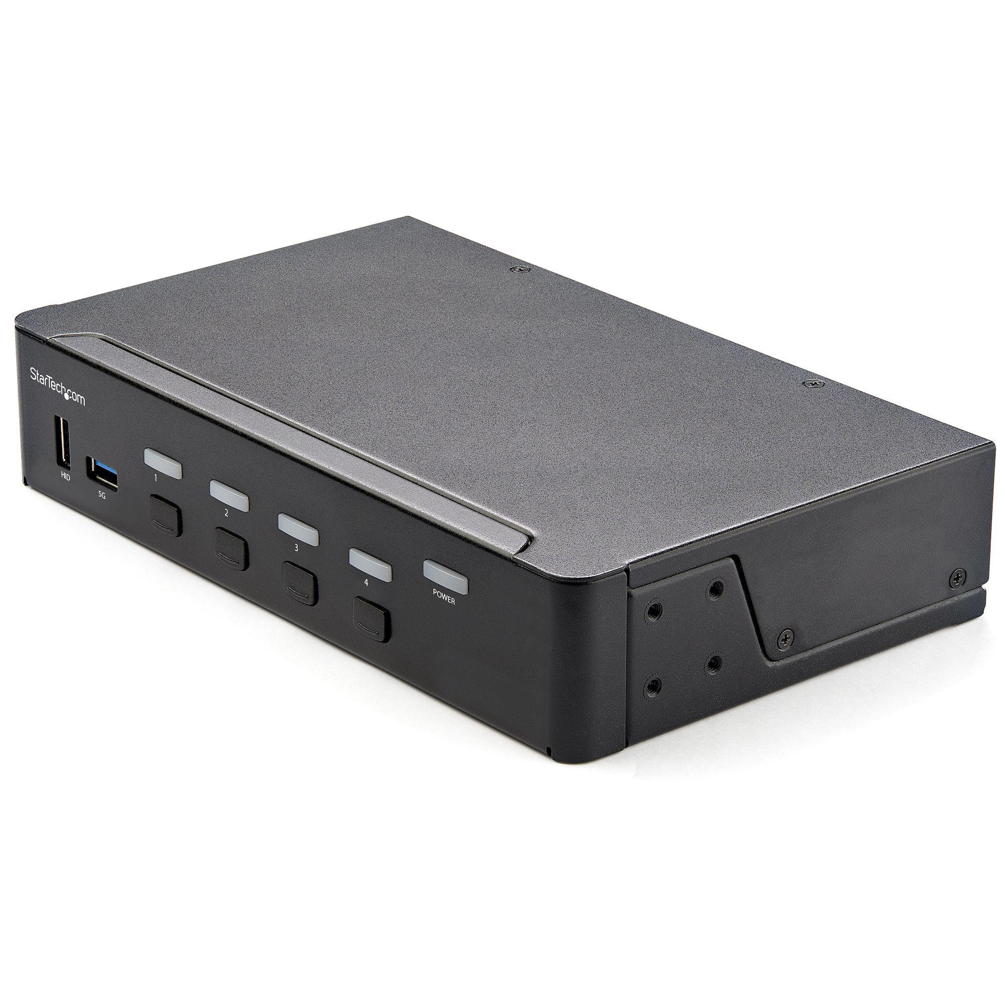 STARTECH.COM 4 Port HDMI KVM-Switch - 4K 60Hz Ultra HD HDR - HDMI 2.0 KVM Umschalter - HDCP 2.2 EDID Audio